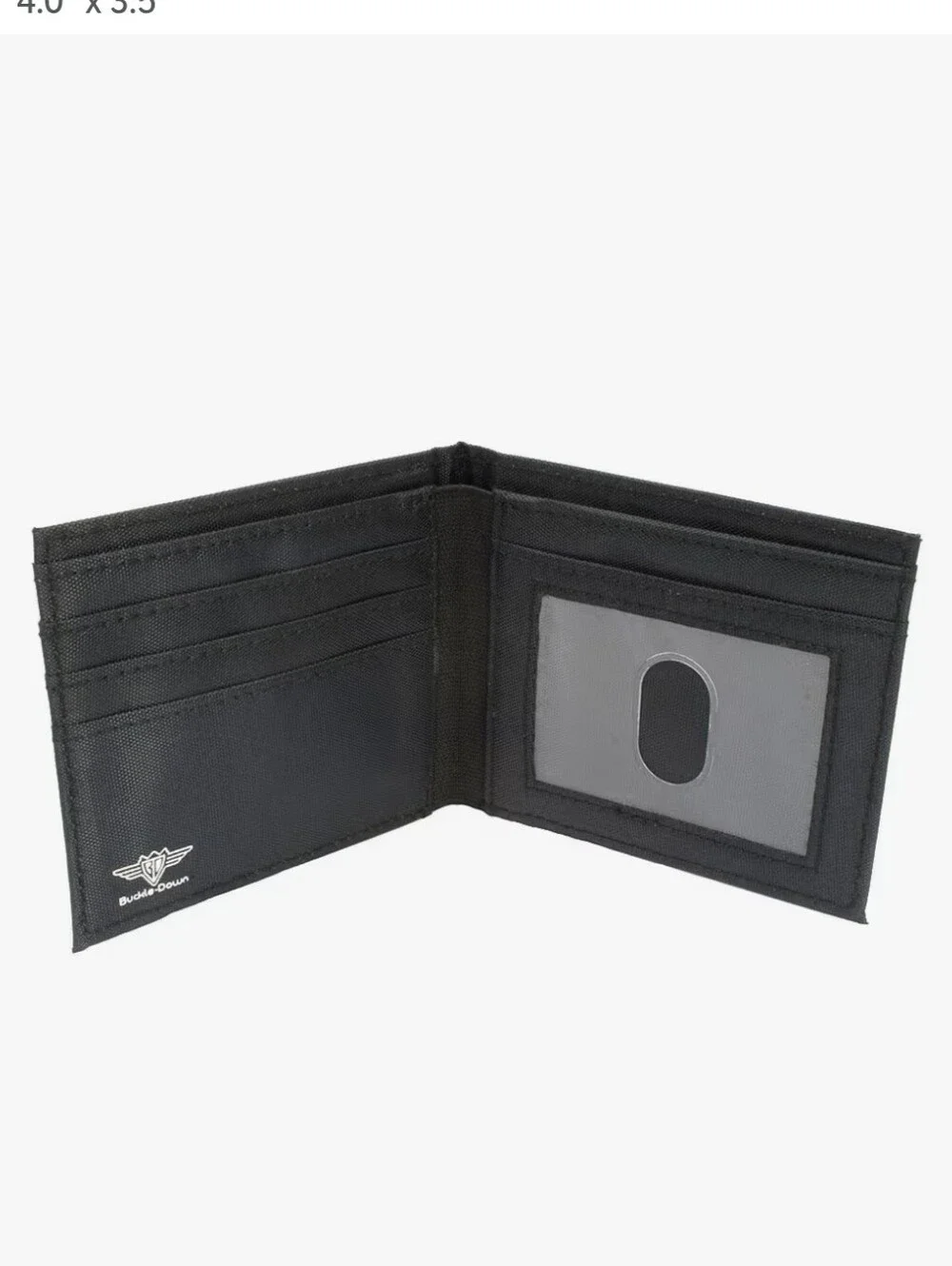 NWT Buckle-Down Men's Standard Canvas Bifold Wallet‎ Millions, 4.0
